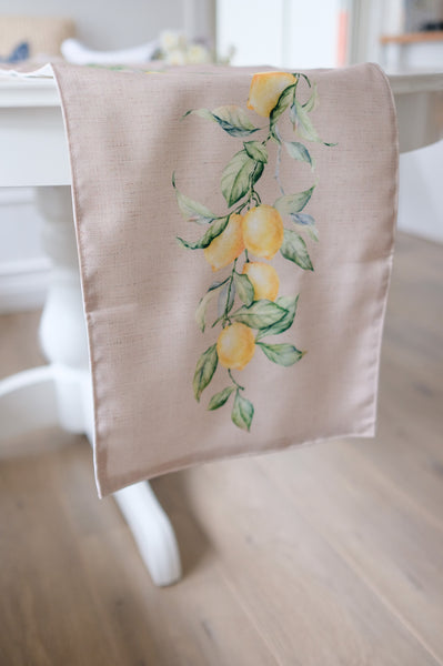 Lemon Table Runner